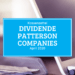 Kassenzettel: Patterson Companies Dividende April 2020