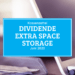 Kassenzettel: Extra Space Storage Dividende Juni 2020