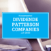 Kassenzettel: Patterson Companies Dividende Juli 2020