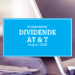 Kassenzettel: AT and T Dividende August 2020