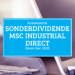 Kassenzettel: MSC Industrial Direct Sonderdividende Dezember 2020