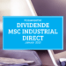 Kassenzettel: MSC Industrial Direct Dividende Januar 2021