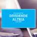 Kassenzettel: Altria Dividende Juli 2021