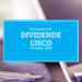 Kassenzettel: Cisco Dividende Oktober 2021