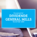 Kassenzettel: General Mills Dividende November 2021