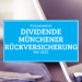 Kassenzettel: Münchener Rückversicherung Dividende Mai 2022