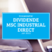 Kassenzettel: MSC Industrial Direct Dividende Juli 2022