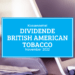 Kassenzettel: British American Tobacco Dividende November 2022