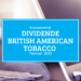 Kassenzettel: British American Tobacco Dividende Februar 2023