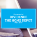 Kassenzettel: The Home Depot Dividende März 2023