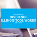 Kassenzettel: Illinois Tool Works Dividende April 2023