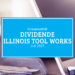 Kassenzettel: Illinois Tool Works Dividende Juli 2023