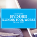 Kassenzettel: Illinois Tool Works Dividende Oktober 2023