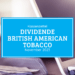 Kassenzettel: British American Tobacco Dividende November 2023