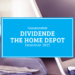Kassenzettel: The Home Depot Dividende Dezember 2023