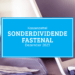 Kassenzettel: Fastenal Sonderdividende Dezember 2023