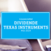 Kassenzettel: Texas Instruments Dividende Mai 2024