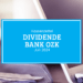 Kassenzettel: Bank OZK Dividende Juli 2024