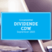 Kassenzettel: CDW Dividende September 2025