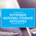 Kassenzettel: National Storage Affiliates Dividende September 2025