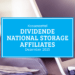 Kassenzettel: National Storage Affiliates Dividende Dezember 2025